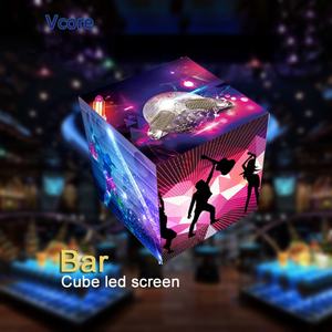 流行五面P2.5立方体发光二极管显示屏数字标牌定制侧面广告面板播放器媒体视频立方体屏幕 - Product Image 4