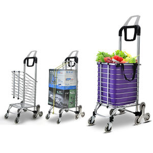 Carrito de compras plegable, carrito grande y fácil de llevar, escalador, calidad, precio al por mayor - Product Image 5