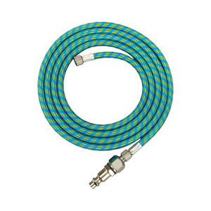 Tuyau de compresseur d'aérographe de 1,8 m avec raccord rapide mâle pour pistolet de pulvérisation - Product Image 2