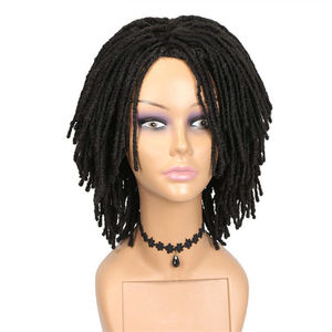 Perruque Dreadlock Afro Crochet Twist Tresse Courte Sale Hommes et Femmes - Product Image 2