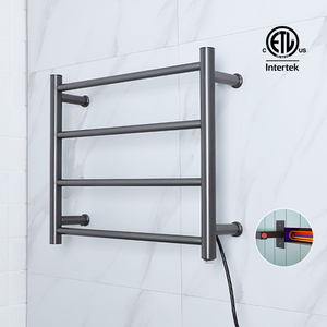 Toallero Eléctrico de Lujo ETL de 4 Barras, Metálico, para Baño, Montado en la Pared, de Acero Inoxidable 304 - Product Image 1