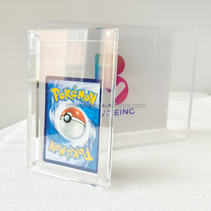 Estuche de un solo paquete de refuerzo japonés para <span class=keywords><strong>Pokemon</strong></span> acrílico transparente con imán para exposición - Product Image 4