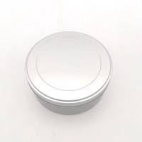 Boîte alimentaire ronde en fer blanc avec couvercle amovible pour bonbons, biscuits, chocolat, impression personnalisée, OEM, ODM, emballage en vrac