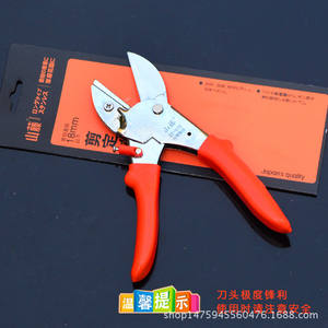 กรรไกรตัดแต่งกิ่งไม้พุ่มวิสทีเรีย ใบมีดเหล็ก 18 มม. ด้ามจับกันลื่น สำหรับต้นไม้ผลไม้และการทำสวน - Product Image 1