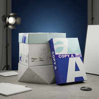 Papier Copie A4 100% Pâte de Bois 70g, 500 feuilles, 70g/m², 75g/m², 80g/m², Papier Copie A4 Robuste, Papier Imprimable, Papier Brouillon, Double Blanc, Papier de Bureau pour Imprimante
