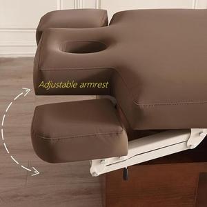 Sıcak satış lüks High-End elektrikli masaj kozmetik masa sandalye Modern tasarım 2-4 motorlar genel kaldırma için güzellik salonu Spa yatak - Product Image 4