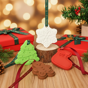 Kit di Ornamenti in Pietra Profumata Artigianali di Lusso a Tema Natalizio per Compleanni e Regali per Feste - Product Image 5