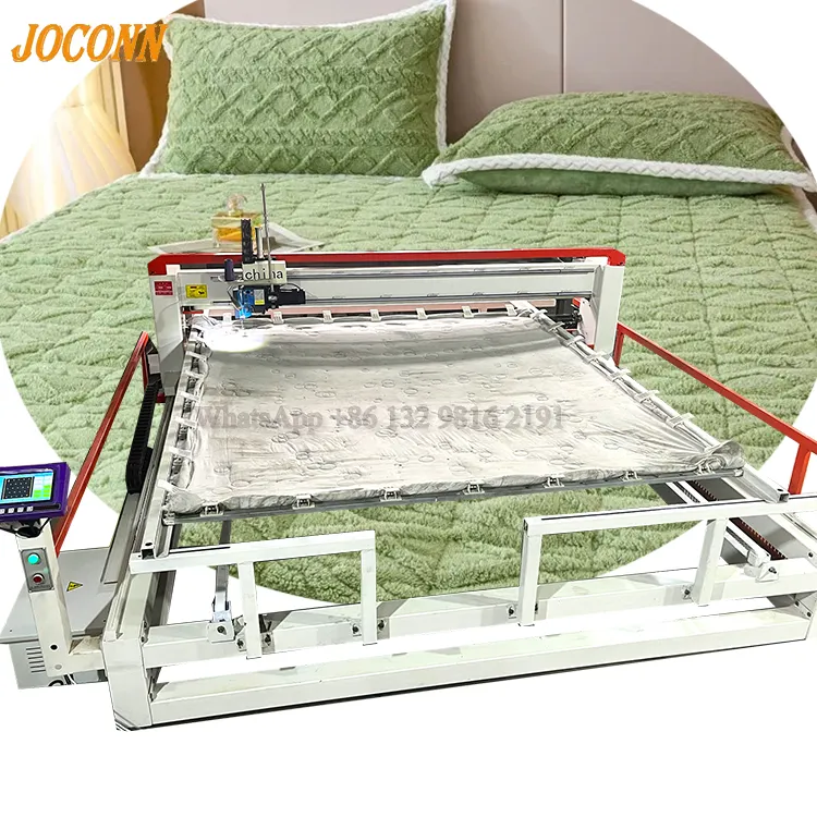 2024 popolare macchina trapuntatrice orizzontale trapunta macchina per cucire copertura del letto che fa la macchina con il prezzo basso