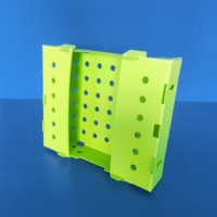 Boîte d'emballage ondulée en plastique d'approvisionnement d'usine de haute qualité 4KG 5KG 7KG chargeant la boîte de gombo