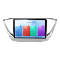 Venta al por Mayor de Unidad Principal para Auto con Pantalla Táctil QLED de 8 Núcleos, Android 16, GPS, 4G LTE, CarPlay y Android Auto para Hyundai Accent 2018-2021