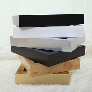 PS Ombre Boîte <span class=keywords><strong>Cadre</strong></span> Noir Ou <span class=keywords><strong>Blanc</strong></span> BRICOLAGE <span class=keywords><strong>Cadre</strong></span> 30x30 cm 2 CM Profondeur Fabriqué En Chine - Product Image 4