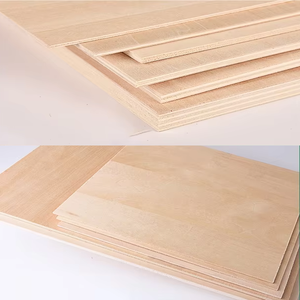 Madera contrachapada <span class=keywords><strong>de</strong></span> formaldehído E0 con chapa <span class=keywords><strong>de</strong></span> melamina, ideal para la fabricación <span class=keywords><strong>de</strong></span> muebles, estantes, mesas, superficie lisa y duradera - Product Image 1