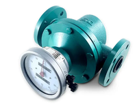 Medidor de Flujo de Engranajes Ovalados DN10 Personalizable OEM para Líquidos Corrosivos, Medidor de Flujo de Aceite de Acero Inoxidable con Precisión de +/-0.5% y Conexión de Brida