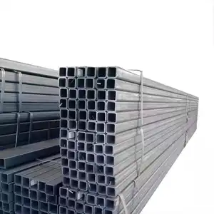 20x20 25x25 40x40 50x50 150x150 galvanized steel rectangular pipe hot dip galvanized steel square Pipes