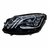 Nouveaux et anciens modèles d'éclairage phares classe S W222 pour système d'éclairage automobile couleur Mercedes-Benz 6000k
