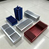 Conception de moule gratuite, dissipateur thermique en aluminium extrudé pour onduleur automobile, alliage 6061 haute résistance pour véhicules électriques