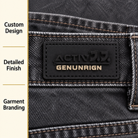 Étiquettes personnalisées en cuir PU pour vêtements, chapeaux, jeans – Patchs logo gaufrés ou débossés – OEM ODM – Accessoires de confection à coudre