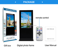 7 "8" 10.1 "12" 13 "15" 17 "22" 25 "32" 10 pouces Smart LCD LPS Advertising Display Cadre photo numérique avec piles rechargeables