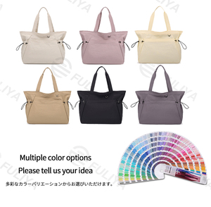 Fuliya <span class=keywords><strong>Sac</strong></span> fourre-tout de yoga imperméable à l'eau <span class=keywords><strong>Sac</strong></span> à <span class=keywords><strong>main</strong></span> léger <span class=keywords><strong>Sac</strong></span> à bandoulière en nylon Sacs fourre-tout de voyage décontractés <span class=keywords><strong>pour</strong></span> femmes Shopping - Product Image 2