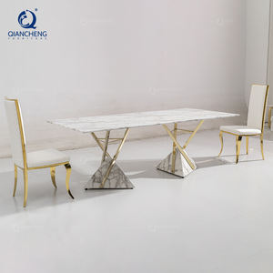 Ensemble de meubles de salle à manger de haute qualité, style italien moderne, finition brillante, Israël - Product Image 5
