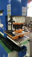Machine de découpe hydraulique automatique CNCColgar Q35Y avec fonctions de poinçonnage, de cisaillement et de découpe d'angles pour le métal