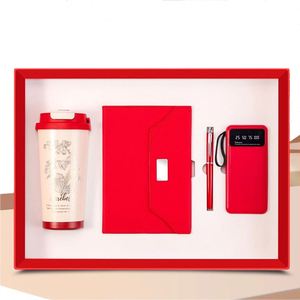 Custom Corporate Luxury Cotton <b>Notebook</b> Journal <b>Set</b> Personalized Logo Coffee Cup Promotional Umbrella-Father's Day Easter Gift - Product Image 4