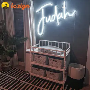 Letrero de neón personalizado, 12V, luz de neón personalizada, letras 3d, luz de cuerda de neón led