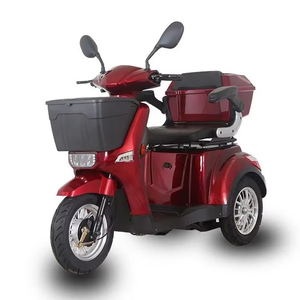 Motocicleta Eléctrica de Cuatro Ruedas, Triciclo Eléctrico <span class=keywords><strong>para</strong></span> Uso Doméstico, Scooter de Carrocería Abierta <span class=keywords><strong>para</strong></span> Personas Mayores y Discapacitadas, 2 Pasajeros, 30 km/h, Freno de Disco Delantero - Product Image 6