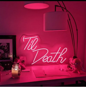 Til <span class=keywords><strong>Death</strong></span> LED-Neonschild mit Acryl-Lampenkörper für den Einsatz in Indoor-Themenparks - Product Image 4