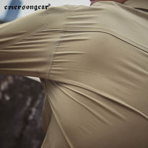 Mersongear produttore escursionismo abbigliamento uomo Cargo camicia <span class=keywords><strong>da</strong></span> esterno <span class=keywords><strong>da</strong></span> <span class=keywords><strong>viaggio</strong></span> assorbente camicia tattica a maniche lunghe camicie per gli uomini - Product Image 3