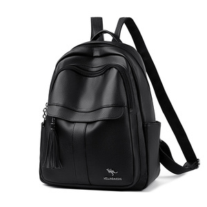 Women's <b>Backpack</b> Fashion Design High Quality PU Leather Female School Bag Multifunction <b>Large</b> Capacity Travel <b>Backpacks</b> - Product Image 4