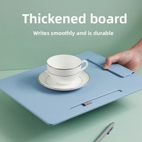 Porte-documents A4 en cuir avec tablette d'écriture, idéal pour les examens, les étudiants et la signature, modèle de planche à écrire polyvalente