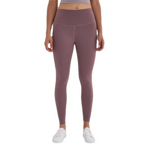 Mallas deportivas de secado rápido personalizadas mallas deportivas de gimnasio personalizadas mallas de Yoga de cintura alta para mujer - Product Image 5