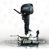 Yamabisi Motor tempel 30HP, mesin perahu luar 2 Tak