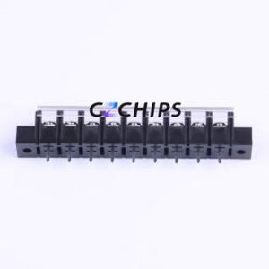 KF48CM-9.5-9P Barrier Terminal Block Through hole Component (THT),P=9.5mm Connector With Cover Plate 9.5mm 1x9P Straight Pin - Product Image 2