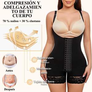 Shaper de ventre plat post-opératoire, BBL Colombianas Moldeadoras, contrôle du ventre, vêtements de mise en forme amincissants pour femmes, releveur de fesses, <span class=keywords><strong>culotte</strong></span> - Product Image 3