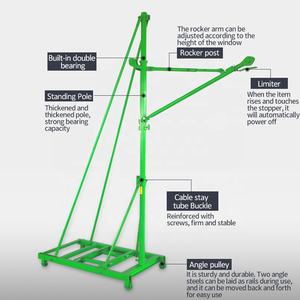Строительное подъемное оборудование, надежный и прочный подъемный мобильный маленький мини-кран - Product Image 3