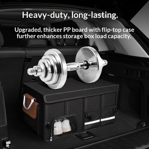 Caja de Almacenamiento de Nailon <span class=keywords><strong>para</strong></span> Maletero de <span class=keywords><strong>Coche</strong></span> y Organizador de Vehículos <span class=keywords><strong>para</strong></span> Accesorios de <span class=keywords><strong>Coche</strong></span> y Almacenamiento de Zapatos - Product Image 4