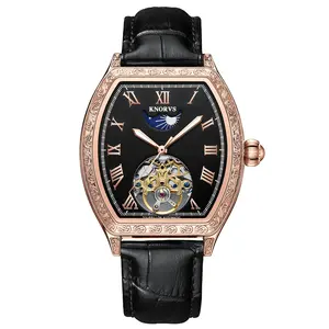 Carved Casings Luxury Watch Men Wrist Tourbillon Automatic Mens Watches Reloj Montre Mechanical Watches