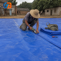 Membrane de toiture en PVC moderne, renforcée en polyester, résistante aux UV, écologique, pour toiture plate extérieure, sous-sol commercial