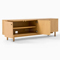 Nouveau design de meilleure qualité nordique café support TV minimaliste 80 ''Media Console Table