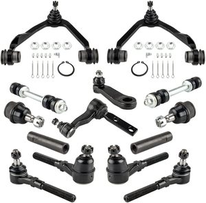 Kit de Suspensión con Brazo de Control Delantero, Rótula, Enlace de Barra Estabilizadora y Extremo de Barra de Acoplamiento, Compatible con <span class=keywords><strong>FORD</strong></span> <span class=keywords><strong>EXPEDITION</strong></span> 4WD 1997-2002 - Product Image 2