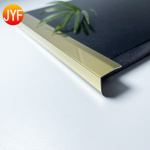 A0006 decorativo <span class=keywords><strong>per</strong></span> mobili 304 oro 8k specchio in acciaio inossidabile a forma di L striscia di rivestimento <span class=keywords><strong>per</strong></span> bordi angolari a parete - Product Image 4