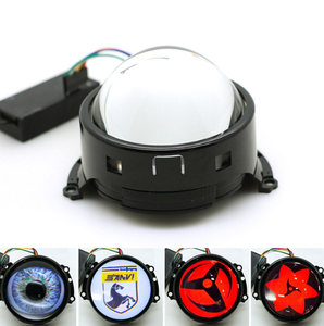 Nouvelles lumières <span class=keywords><strong>LED</strong></span> dynamiques Devil Eye de 3 pouces pour moto et voiture, contrôle <span class=keywords><strong>WiFi</strong></span>, DRL, yeux de démon, étanches IP68, éclairage ambiant 6000K-6500K - Product Image 4