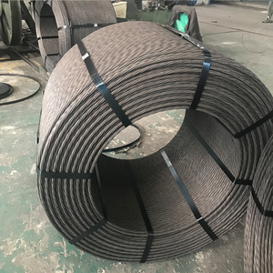 С высоким содержанием углерода <span class=keywords><strong>7</strong></span> провода 12,<span class=keywords><strong>7</strong></span> мм низкой пластичности после натяжения кабель ПК стальной провод предварительно напряжённого - Product Image 3