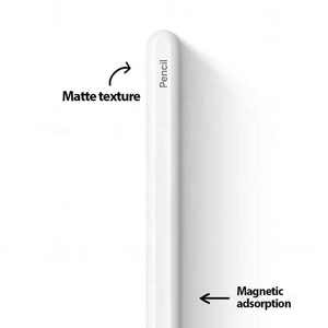 Penna Stilo Magnetica Attiva in Plastica di 2ª Generazione per <span class=keywords><strong>iPad</strong></span> <span class=keywords><strong>Pro</strong></span> e <span class=keywords><strong>iPad</strong></span> Air con Rilevamento del Palmo, Inclinazione e Punta Sostituibile, Compagna Magnetica per Tablet - Product Image 6