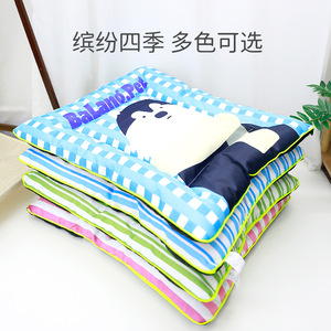 Cartoon <b>Dog</b> Sleeping Mat Rectangle Polyester Fiber Fill Water Repellent Pet <b>Bed</b> For Small <b>Medium</b> <b>Dogs</b> Cats - Product Image 3