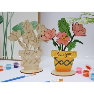 Set di 5 Cornici in Legno Tagliate al Laser Delarchi PS157 Bicolore, Fustellate e Goffrate, <span class=keywords><strong>Regalo</strong></span> Artigianale per Madri e Nonne, <span class=keywords><strong>8</strong></span> <span class=keywords><strong>Marzo</strong></span> - Product Image 2