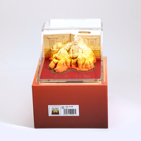 Bloc-notes 3D personnalisé, vente en gros d'usine, logo personnalisé, style turc, cadeau promotionnel, MOCIWORLD, papier découpé