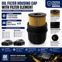 Coperchio del Serbatoio dell'Olio di Lunga Durata per Rolls Royce Cullinan 2017-2019; G11 G12 2014-2019; M 2013-2019 OE 11427615389+ 11427583220